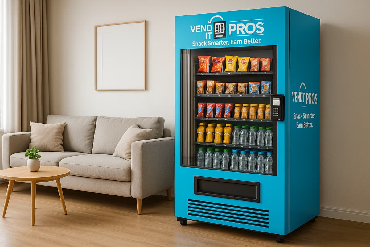 Vending machine in apartment